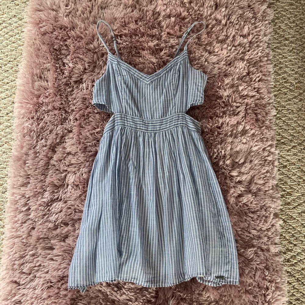 Abercrombie Blue Striped Dress